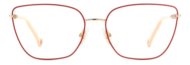 Designer Women Carolina Herrera Eyeglasses: HER 0098 - Gold- SpecSMART Eye Clinic (Front View)